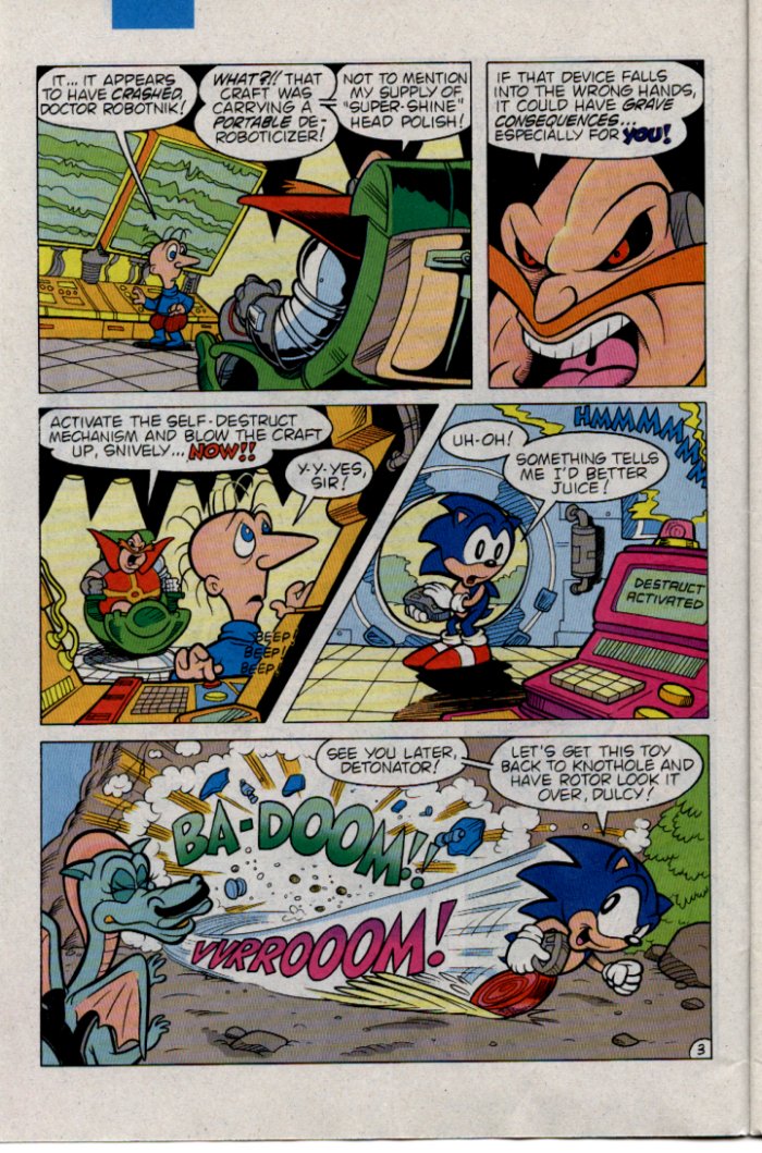 Sonic - Archie Adventure Series December 1995 Page 4